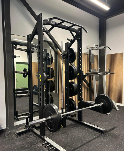 Cirkeltræningsområde i forlængelse af det store fitnesslokale